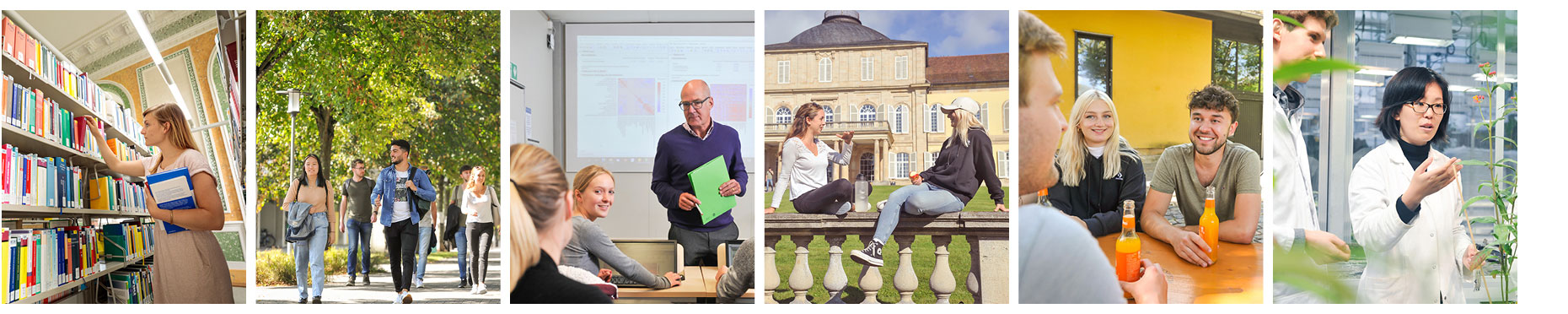 Impressionen der Universität Hohenheim